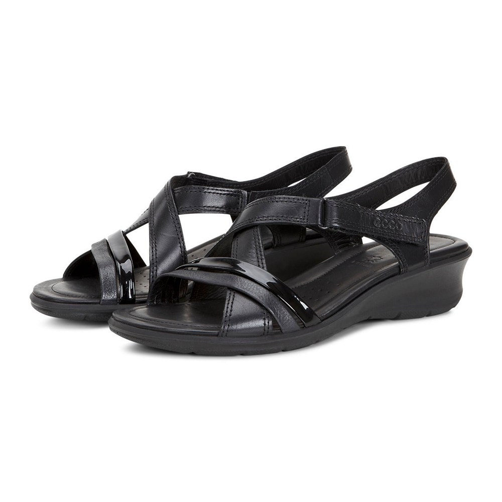 ECCO Womens Sandals Black - Felicia - ETF-450926